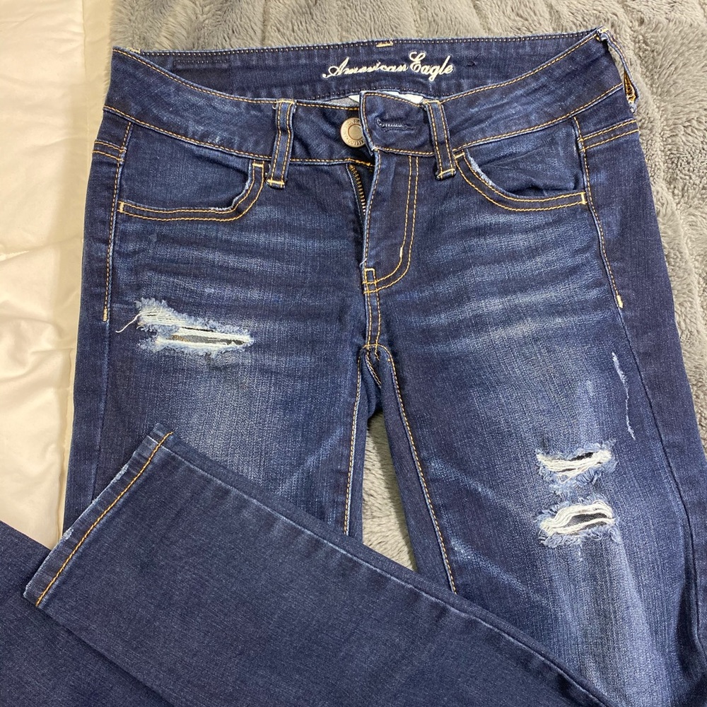 AE Ripped Jeggings Jeans